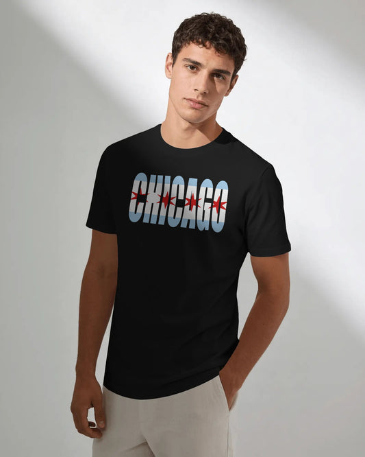 Chicago Flag Graphic T-Shirt