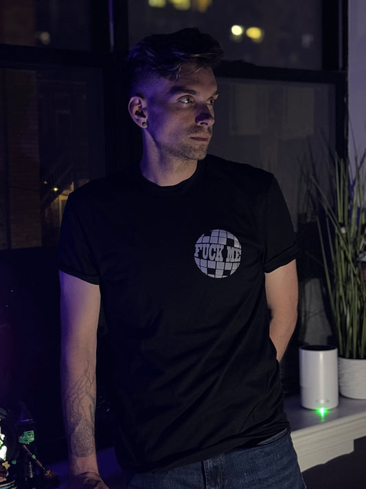 F*ck Me Under The Disco Ball ~ Reflective Tee
