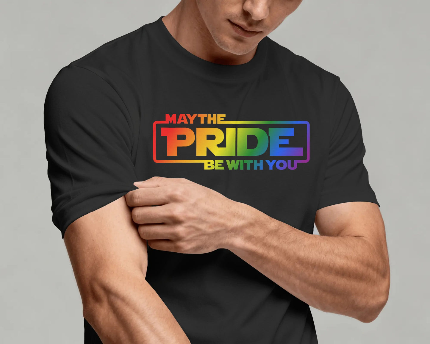 May The Pride Be With You (Rainbow) Graphic Tee