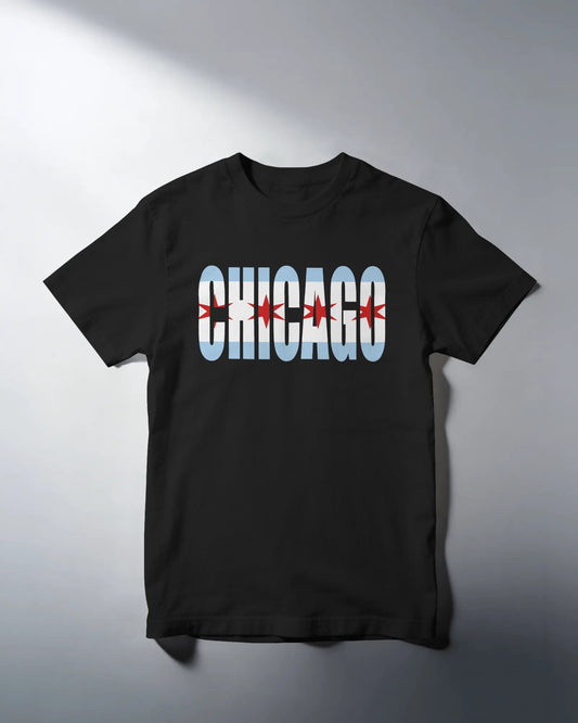 Chicago Flag Graphic T-Shirt